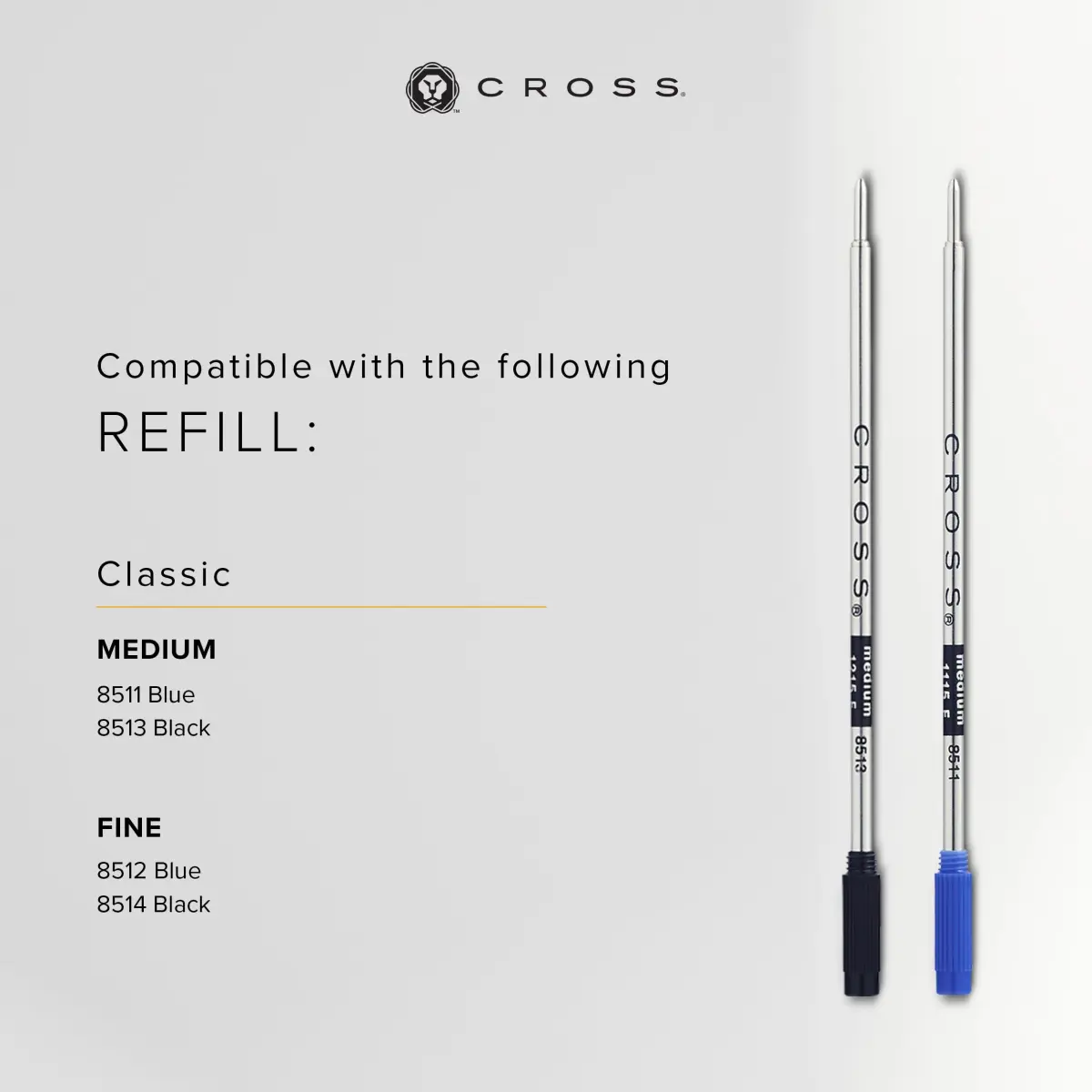 Cross ATX Translucent Blue Lacquer Ballpoint Pen, Medium Point, Black Ink | Smooth Writing, Ergonomic Grip - view 6