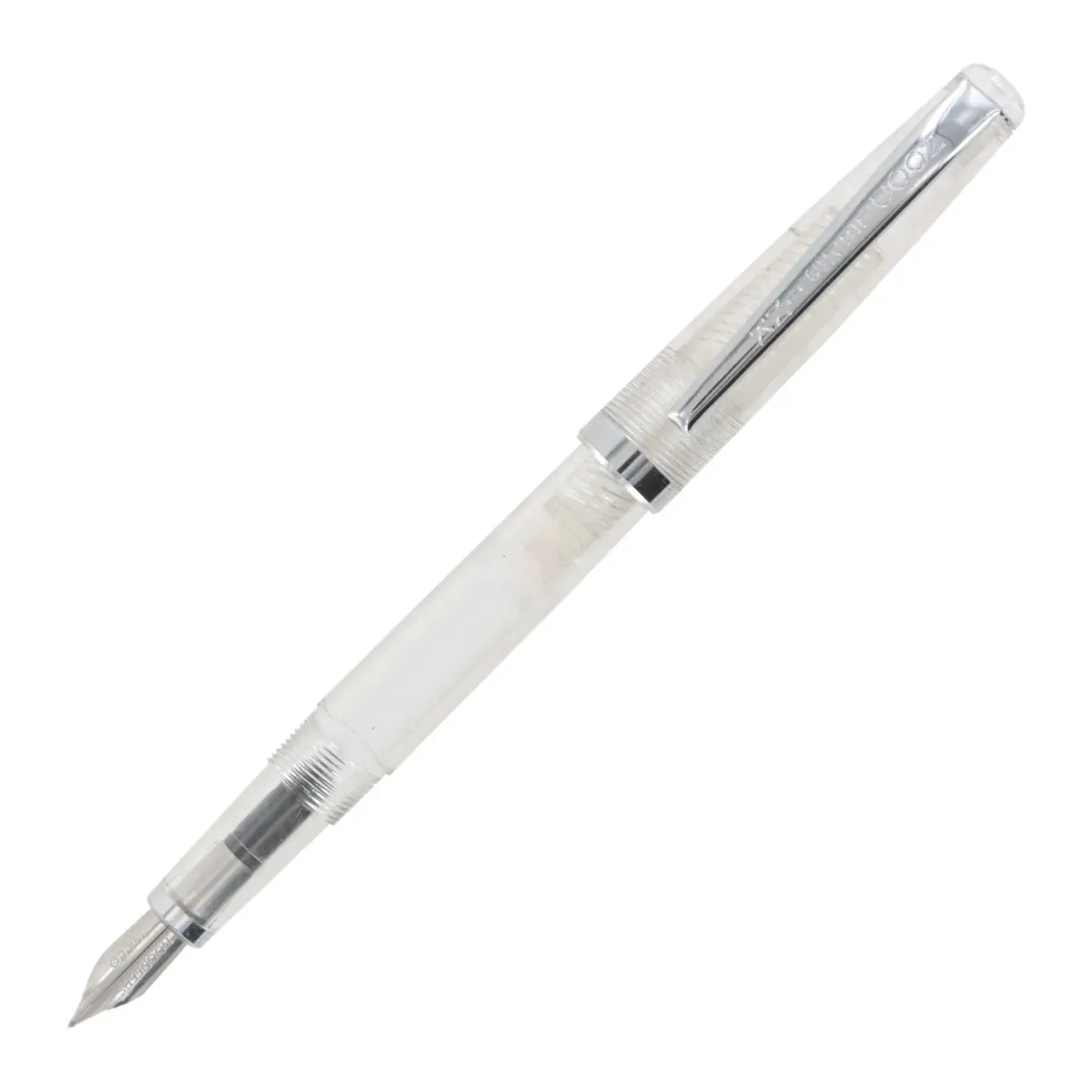 Noodler's Clear Demonstrator Piston Fill Flex Nib Fountain Pen Medium Point | Smooth Ink Flow Writing Instrument - main product image