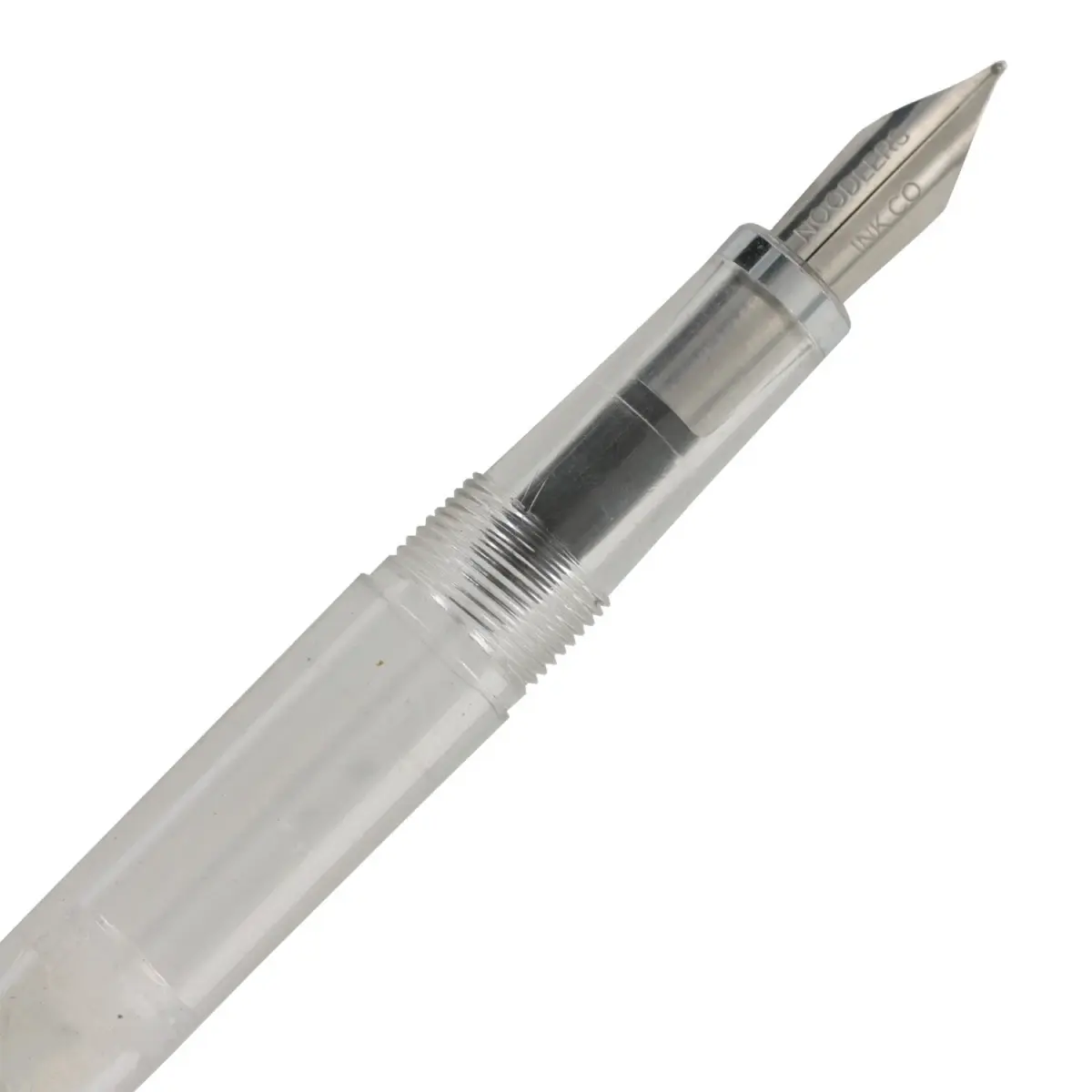 Noodler's Clear Demonstrator Piston Fill Flex Nib Fountain Pen Medium Point | Smooth Ink Flow Writing Instrument - view 5