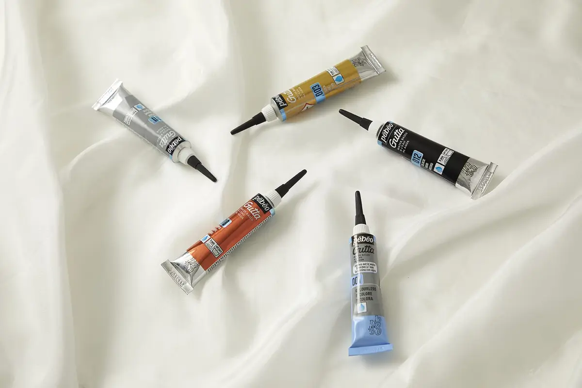 PEBEO Setasilk Silk Painting Water Based Gutta 20ml | Pearlescent Outlines for Silk Art - view 2