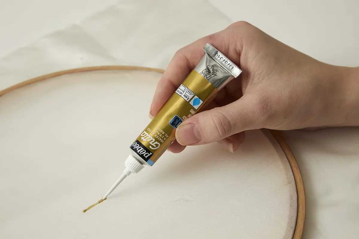 PEBEO Setasilk Silk Painting Water Based Gutta 20ml | Pearlescent Outlines for Silk Art - view 4