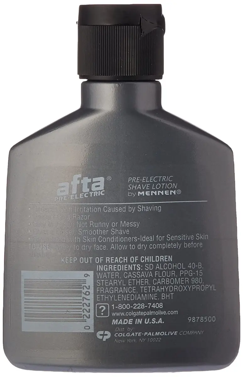 Afta Skin Moisturizer 3 Fl Oz | Pre-Electric Shave Lotion with Skin Conditioners (70-120 chars) - view 8