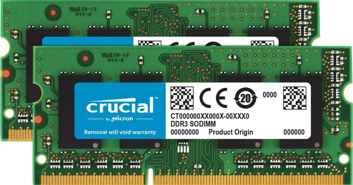 Crucial RAM 8GB Kit (2x4GB) DDR3 1600 MHz CL11 Laptop Memory | Upgrade Your System Responsiveness - main product image