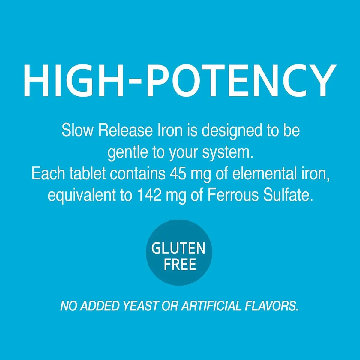 21st Century Slow Release Iron Tablets 60 Count (Pack of 3) | High Potency Mineral Supplement - view 4
