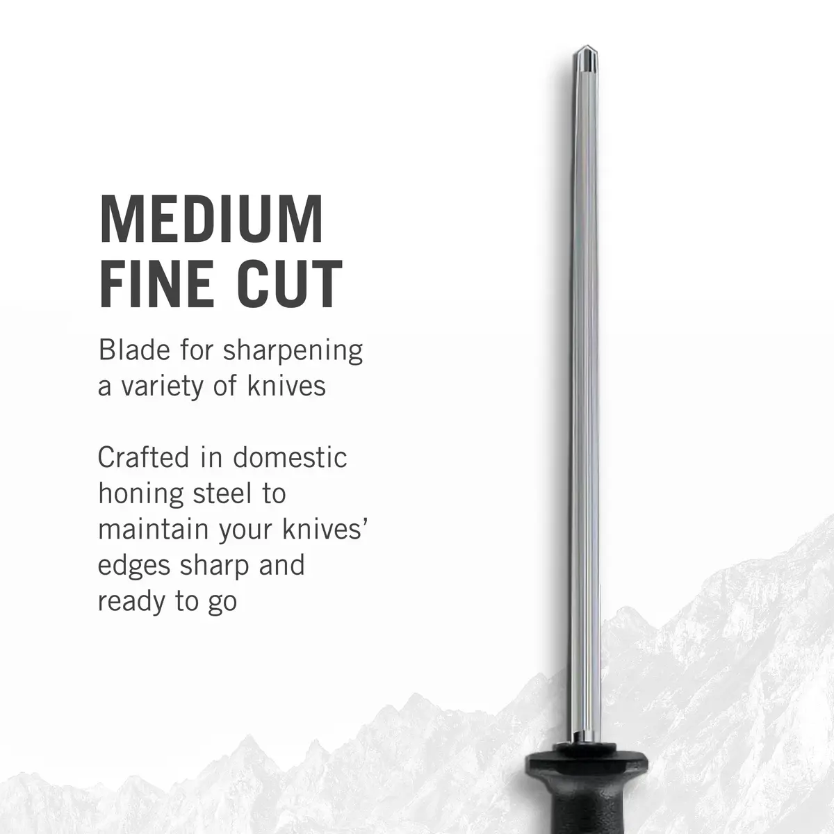 Victorinox Swiss Classic Fibrox Honing Steel 10-Inch (25.4 cm) | Maintains Knife Sharpness - view 3