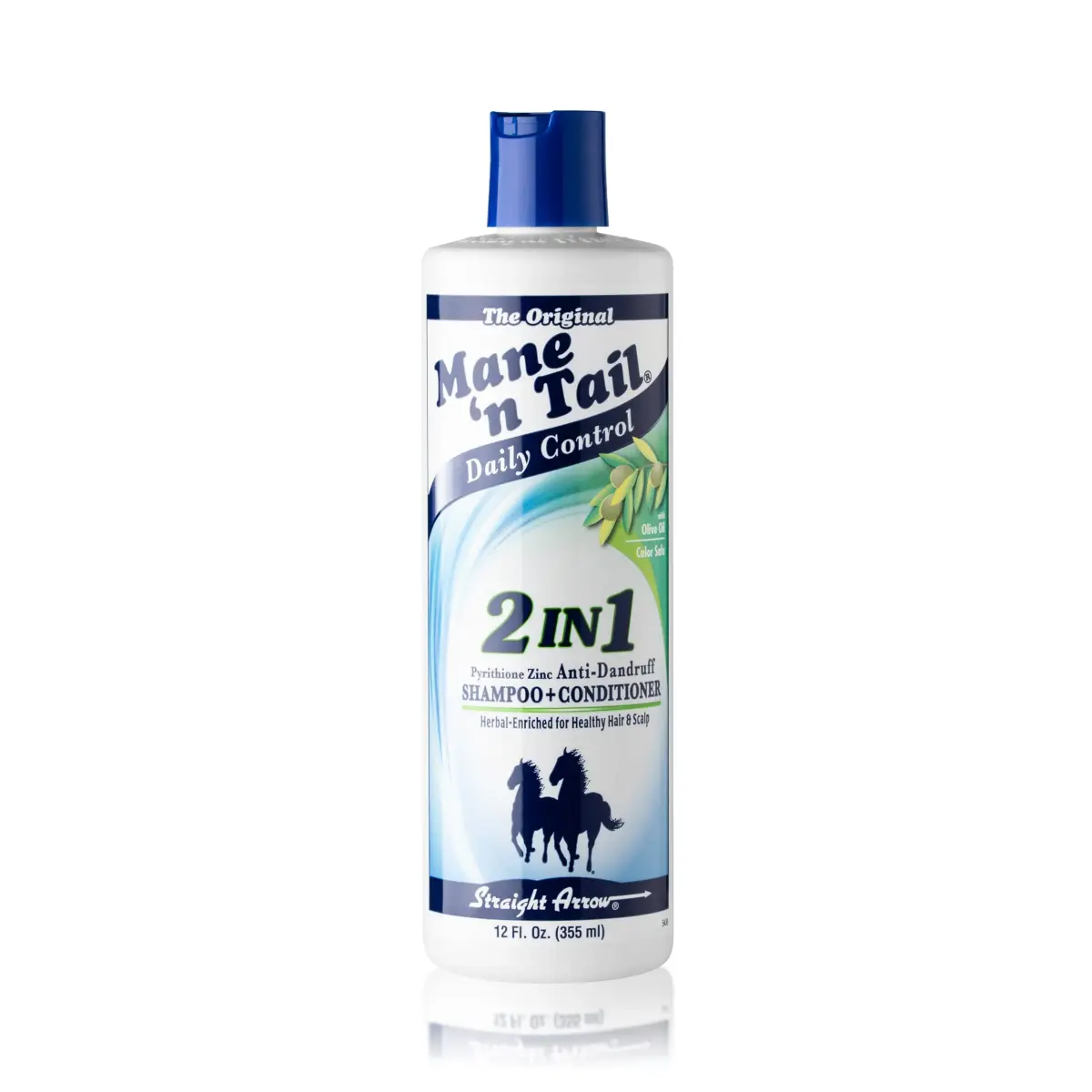 Mane 'n Tail Daily Control 2-in-1 Anti-Dandruff Shampoo & Conditioner 355ml (12 Fl Oz) | Herbal Enriched for Healthy Scalp - main product image
