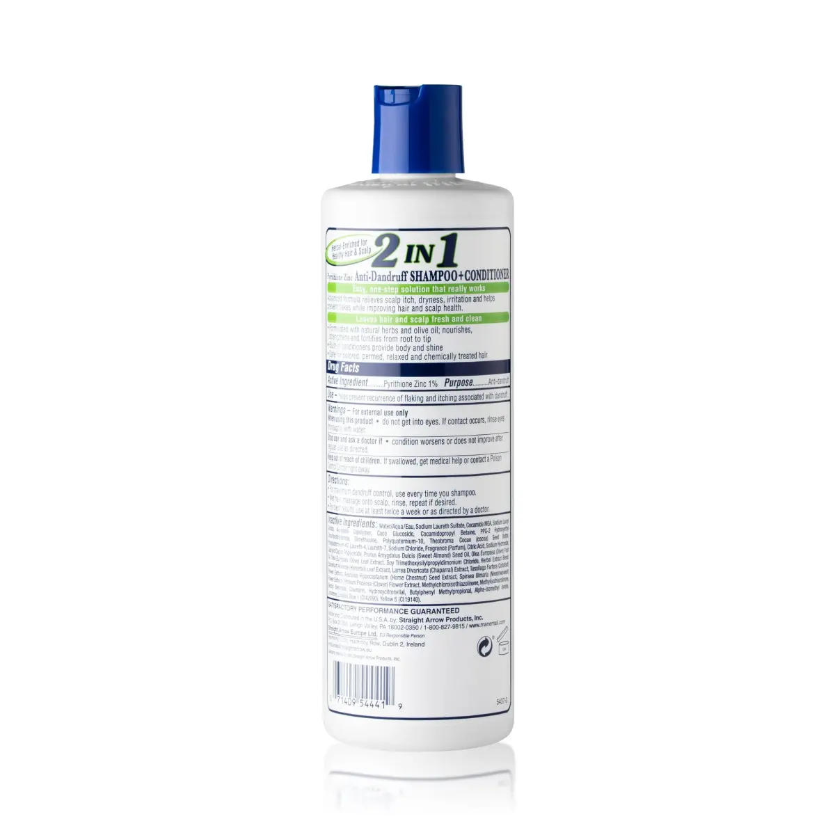 Mane 'n Tail Daily Control 2-in-1 Anti-Dandruff Shampoo & Conditioner 355ml (12 Fl Oz) | Herbal Enriched for Healthy Scalp - view 2