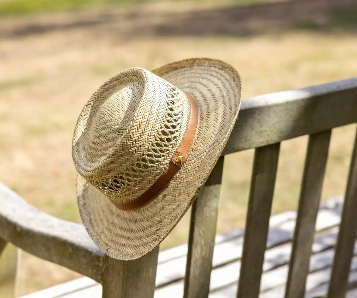 Dorfman Pacific Rush Gambler Hat for Men, Straw Sun Hat, Wide Brim UV Protection | Durable & Ventilated - view 7