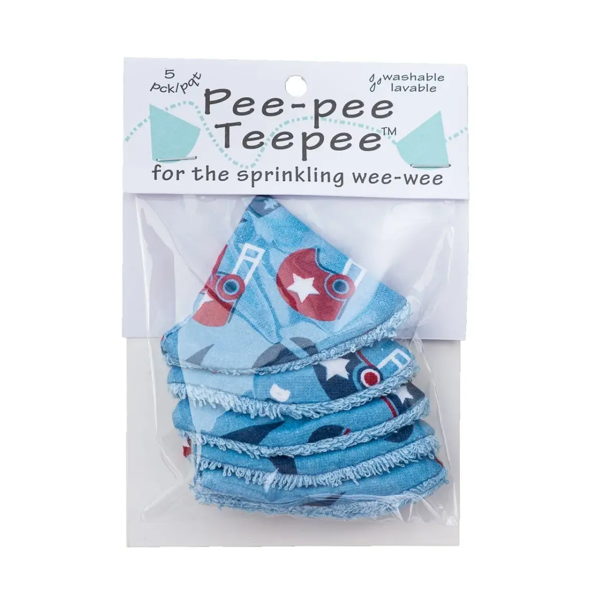 Beba Bean - Peepee Teepee for the Sprinkling WeeWeee, Baby Pee Shield, American Football Design - view 2