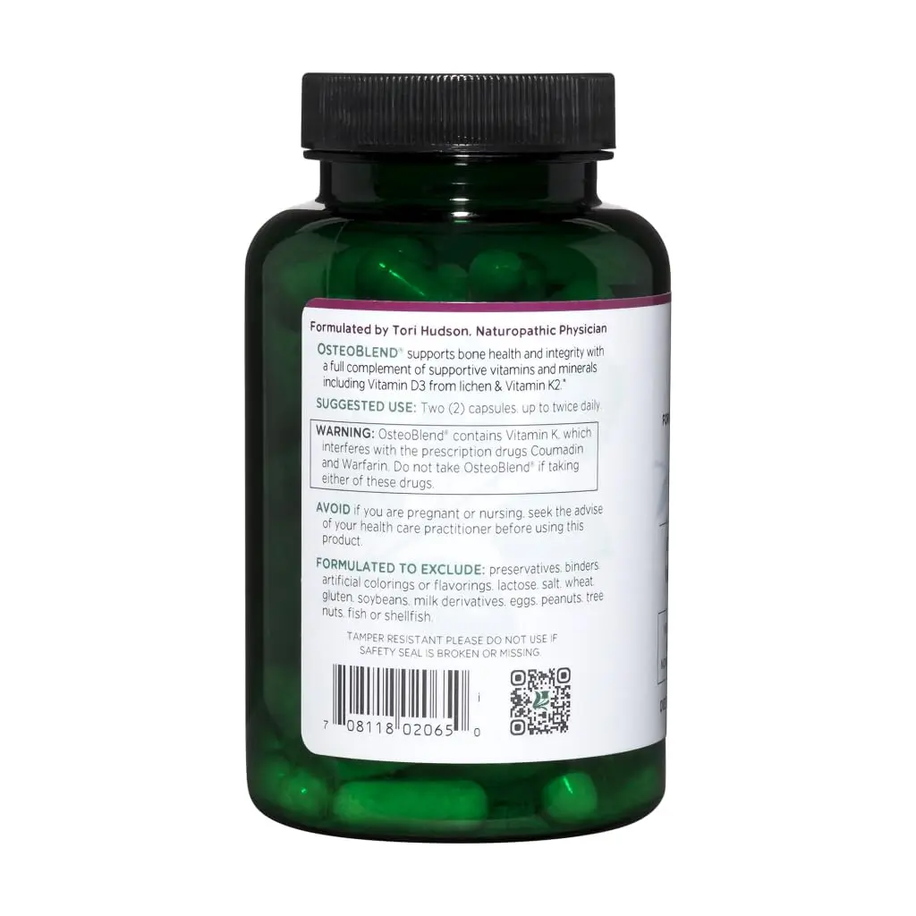 Vitanica OsteoBlend 120 Capsules | Complete Bone Support with Vitamin D & Magnesium - view 3