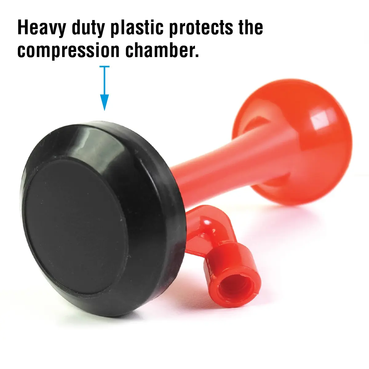 Seachoice Reusable Eco-Friendly Pump Blast Air Horn 110 dB for Boating, Auto and Sports | Loud, Coast Guard Compliant - view 6