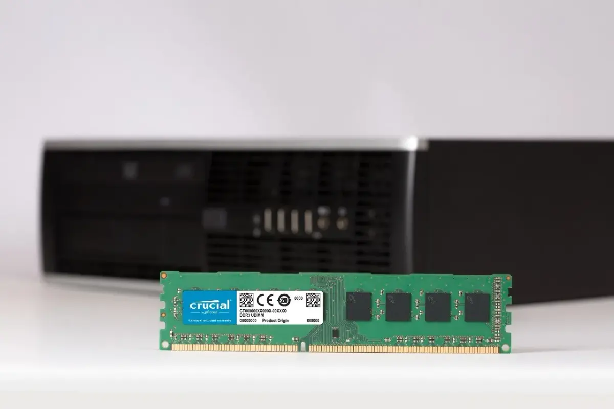 Crucial RAM 8GB Kit (2x4GB) DDR3 1600 MHz CL11 Desktop Memory CT2K51264BD160B | Upgrade PC Responsiveness - view 4