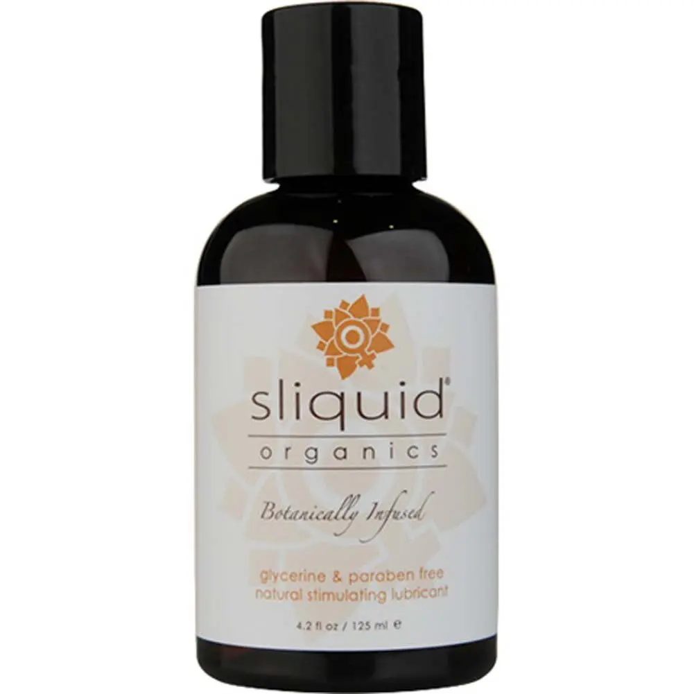 Sliquid Organics Natural Warming Lubricant 4.2 fl oz | Deep Sensitivity & Pleasure - main product image