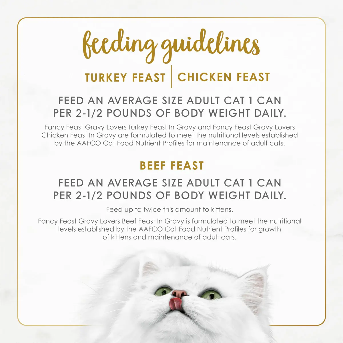 Fancy Feast Gravy Lovers Poultry & Beef Wet Cat Food 3oz | Gourmet Flavor Assortment, Complete & Balanced (70-120 chars) - view 6