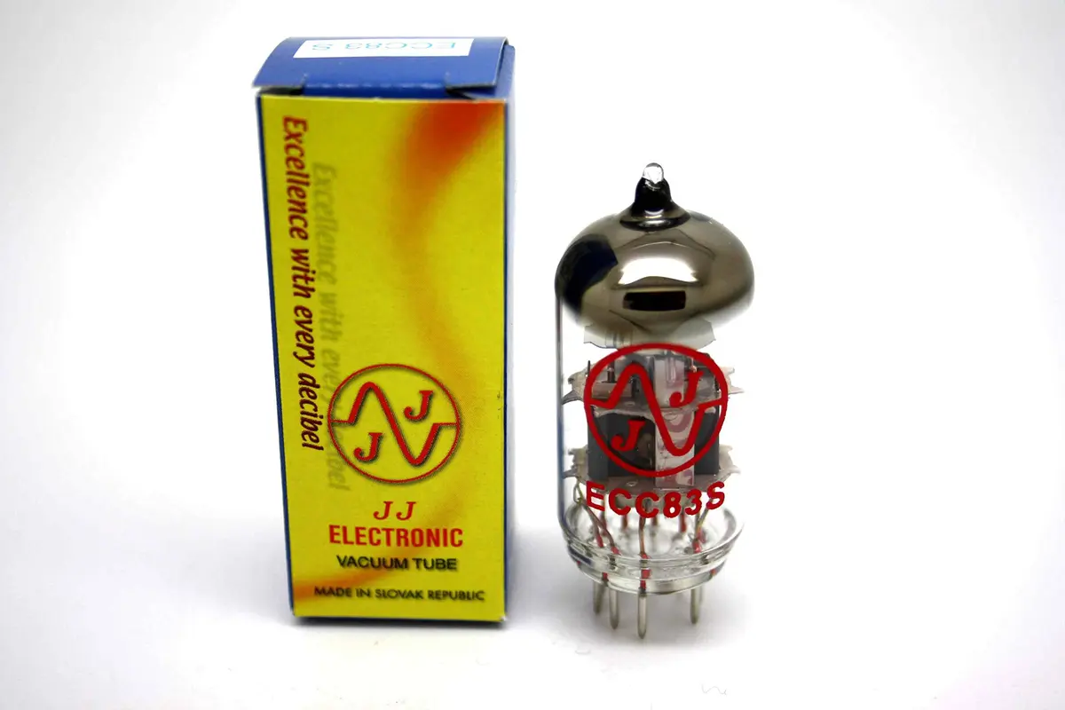 J.J. Premium Selected ECC83 / 12AX7 Preamp Vacuum Tube | High-Quality Guitar Amp Part - main product image