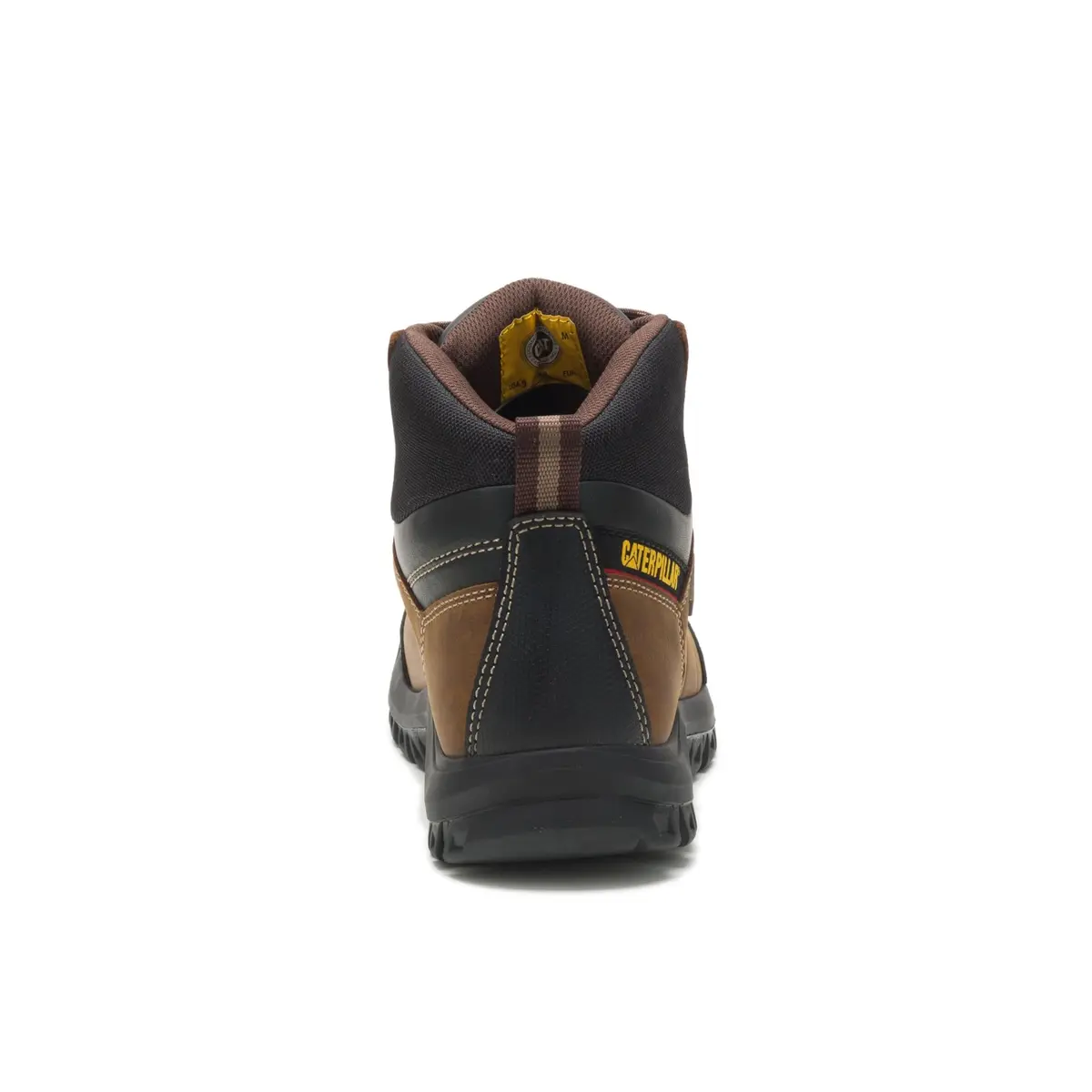CAT Footwear Men's Threshold Waterproof Soft Toe Work Boot, Real Brown, 6.5 | Durable Water-Resistant Workwear - view 6