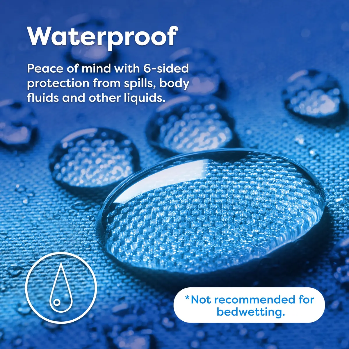 Hospitology Products Full XL Mattress Encasement 156cm x 203cm (54"x80") | Hypoallergenic Bed Bug & Dust Mite Proof - view 6