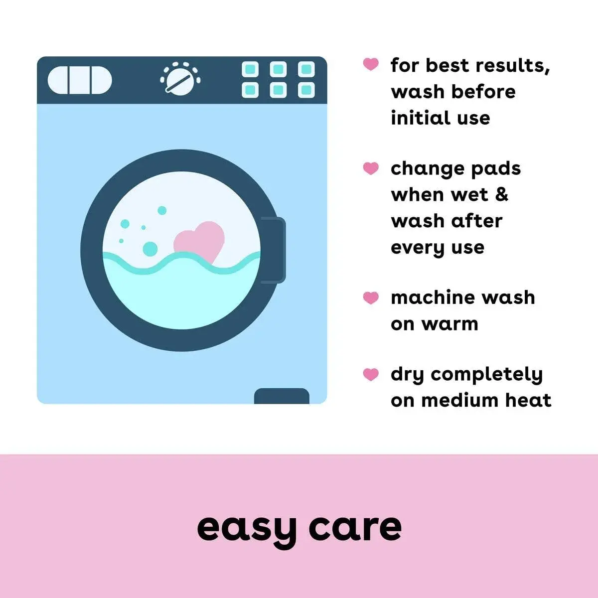 Bamboobies Soft Reusable Nursing Pads for Breastfeeding, Regular, 12 Count | Ultra-thin, discreet, great for daytime nursing - view 6
