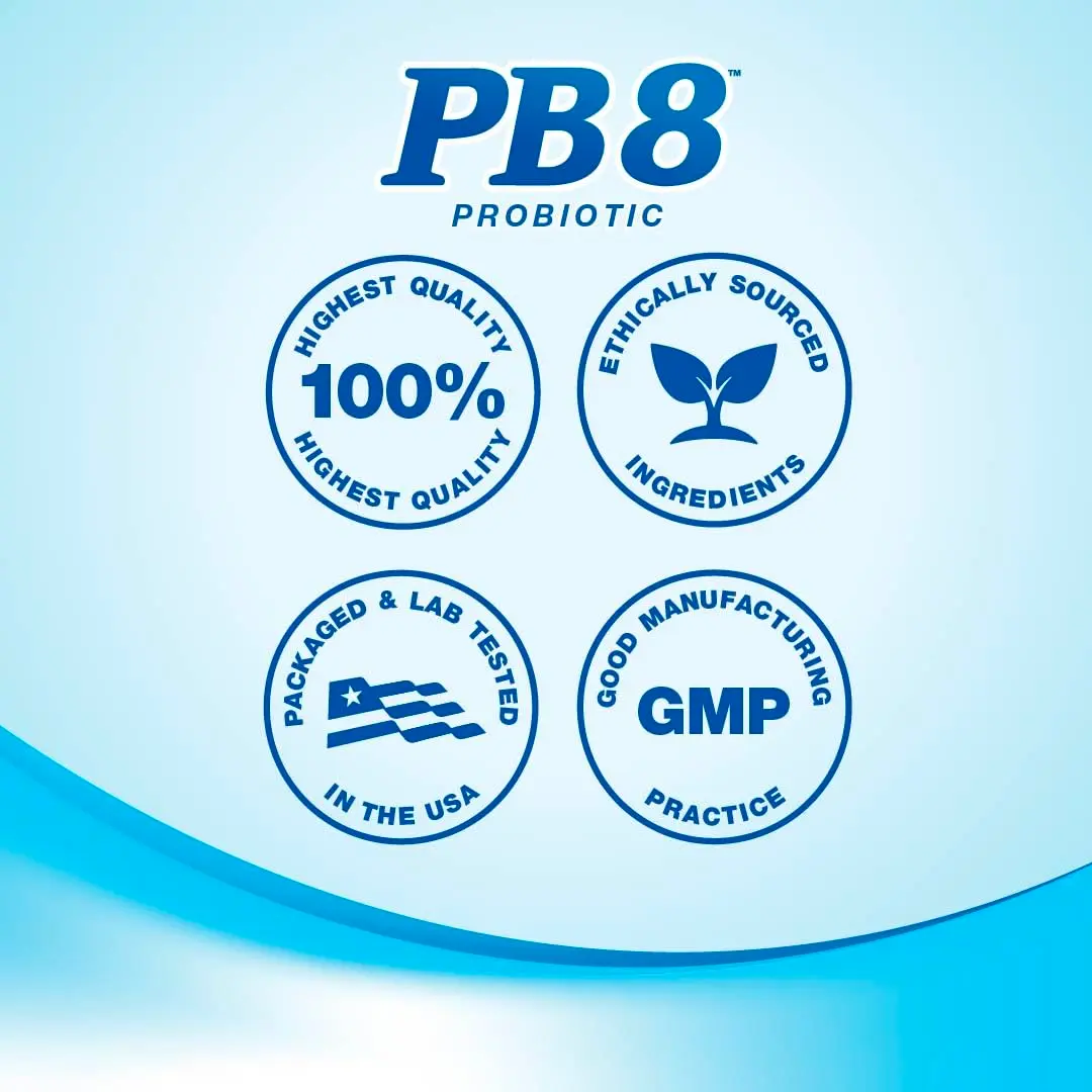 PB8 Probiotic 14 Billion CFU | 120 Capsules | 8 Strains for Digestive Support - view 5
