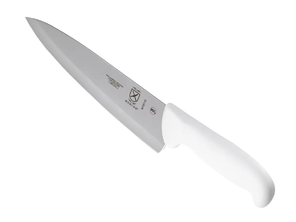 Mercer Culinary Ultimate White 8 Inch Chef's Knife | High-Carbon Japanese Steel Blade - view 3
