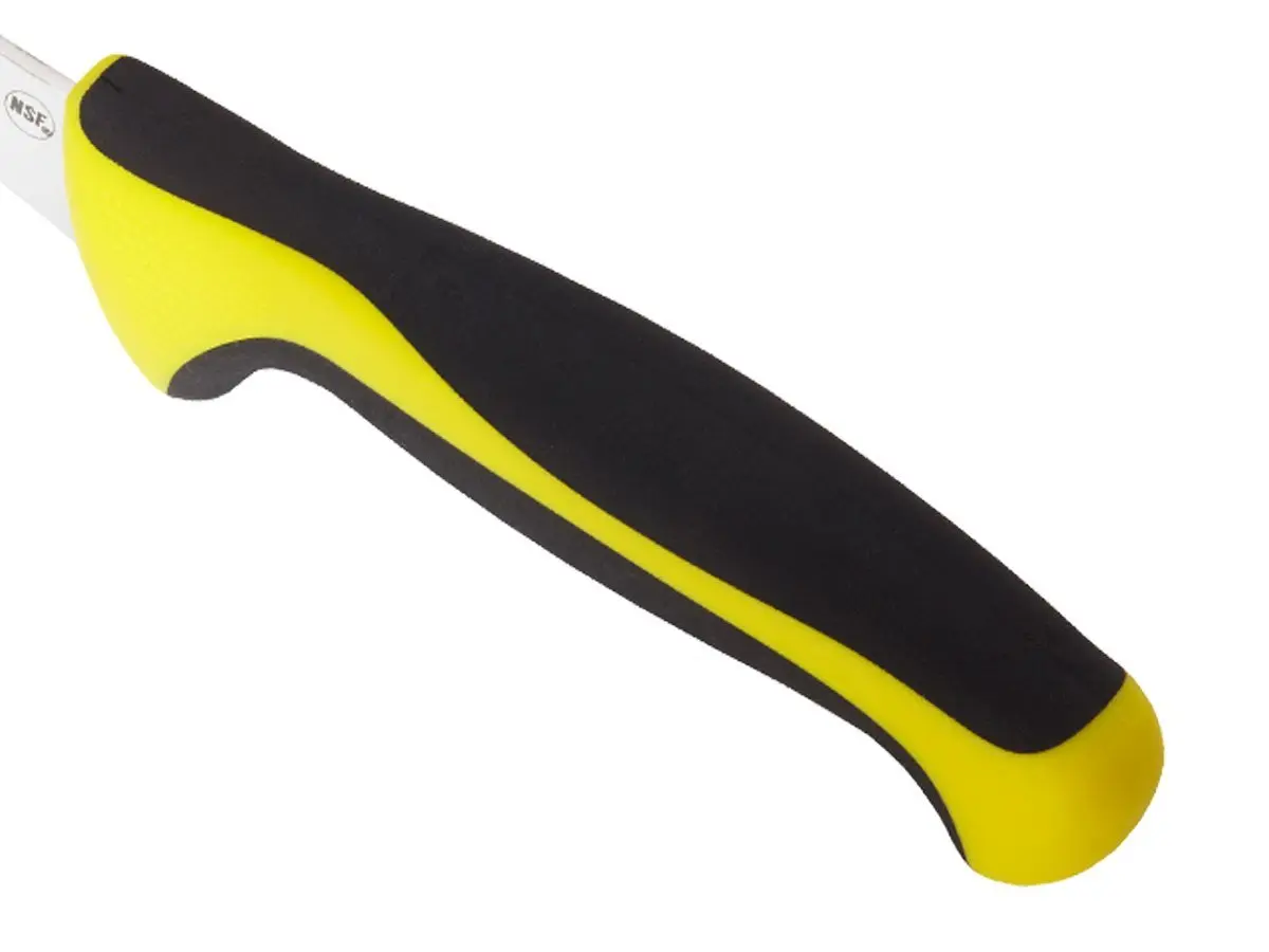 Mercer Culinary Millennia Colors Boning Knife, 6-Inch Curved, Yellow | High-Carbon Japanese Steel, Ergonomic Handle - view 5