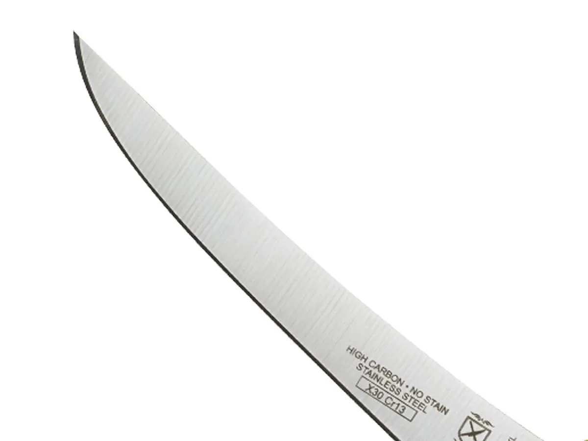 Mercer Culinary Millennia Colors Boning Knife, 6-Inch Curved, Yellow | High-Carbon Japanese Steel, Ergonomic Handle - view 3