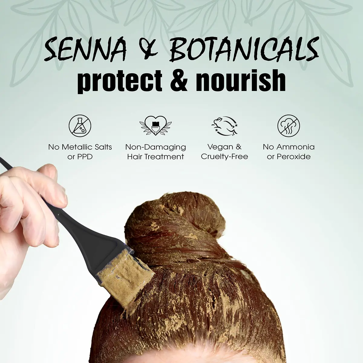 Light Mountain Henna Hair Color & Conditioner - Neutral 4 Oz | Chemical-Free, Organic Botanical for Shiny Hair - view 5