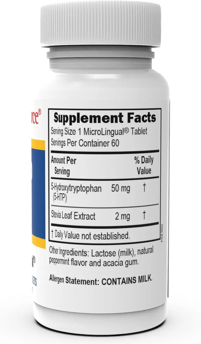 Superior Source 5-HTP 50 mg | Sublingual Tablets for Sleep & Relaxation (60 Count) - view 2