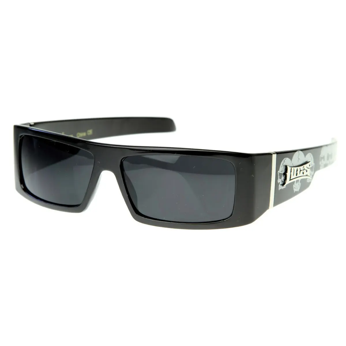 Locs Hardcore Gangsta Shades Square Sports Frame Sunglasses with UV Protection | 54mm Lens Width - main product image