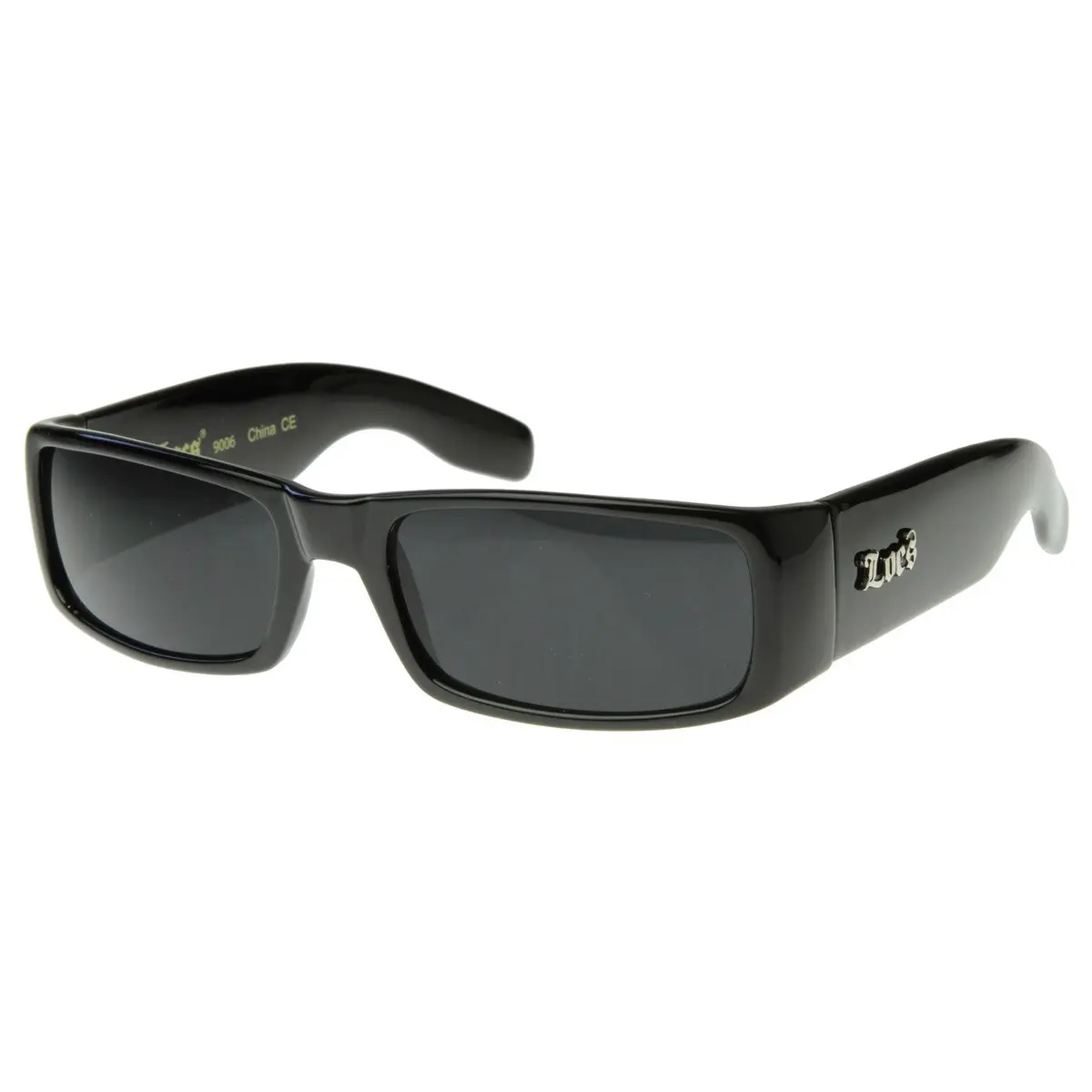 MODA Locs Sunglasses Black OG Original Gangster Shades Dark Lens 140mm | 100% UVA/UVB Protection (70-120 chars) - main product image