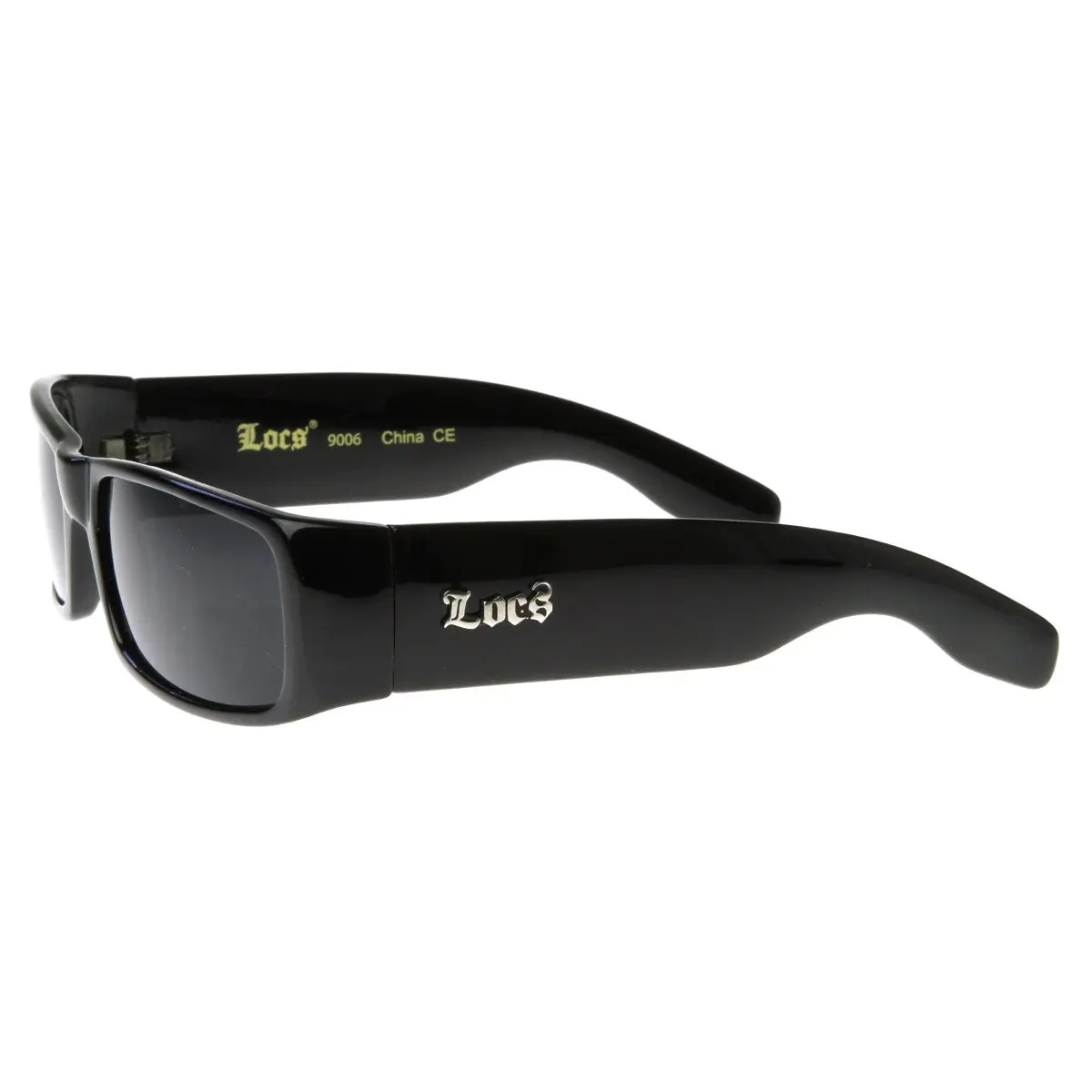 MODA Locs Sunglasses Black OG Original Gangster Shades Dark Lens 140mm | 100% UVA/UVB Protection (70-120 chars) - view 3