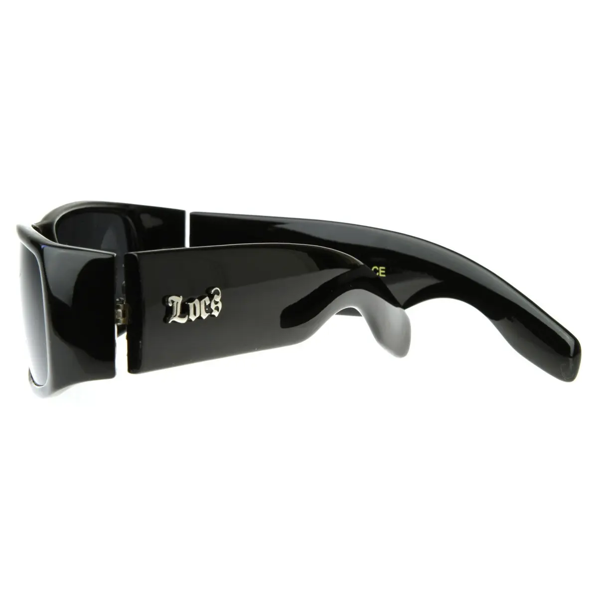 MODA Locs Sunglasses Black OG Original Gangster Shades Dark Lens 140mm | 100% UVA/UVB Protection (70-120 chars) - view 4