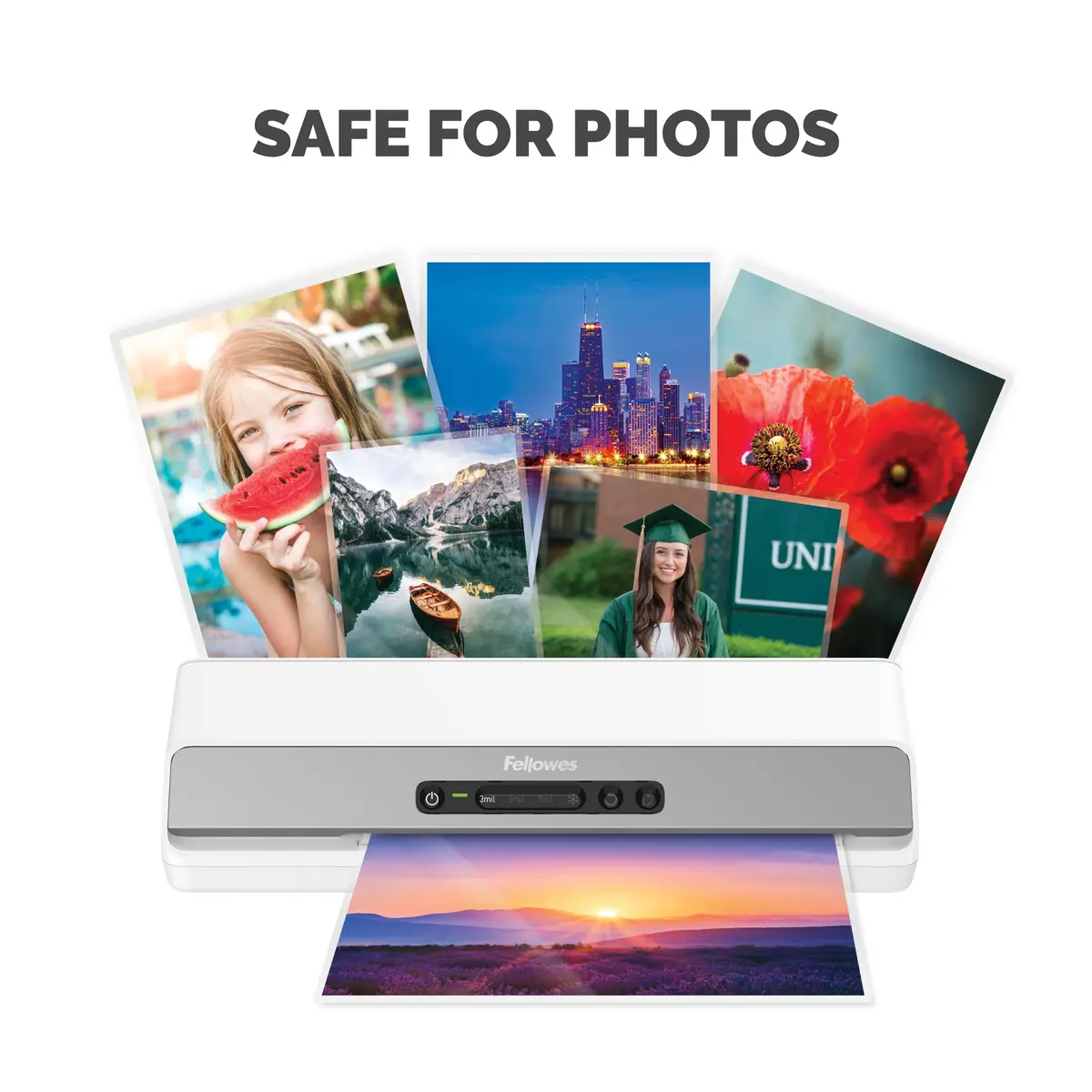 Fellowes Thermal Laminating Pouches Letter Size Sheets 10 Mil 50pk | Clear, Durable, Compatible with All Laminators - view 7