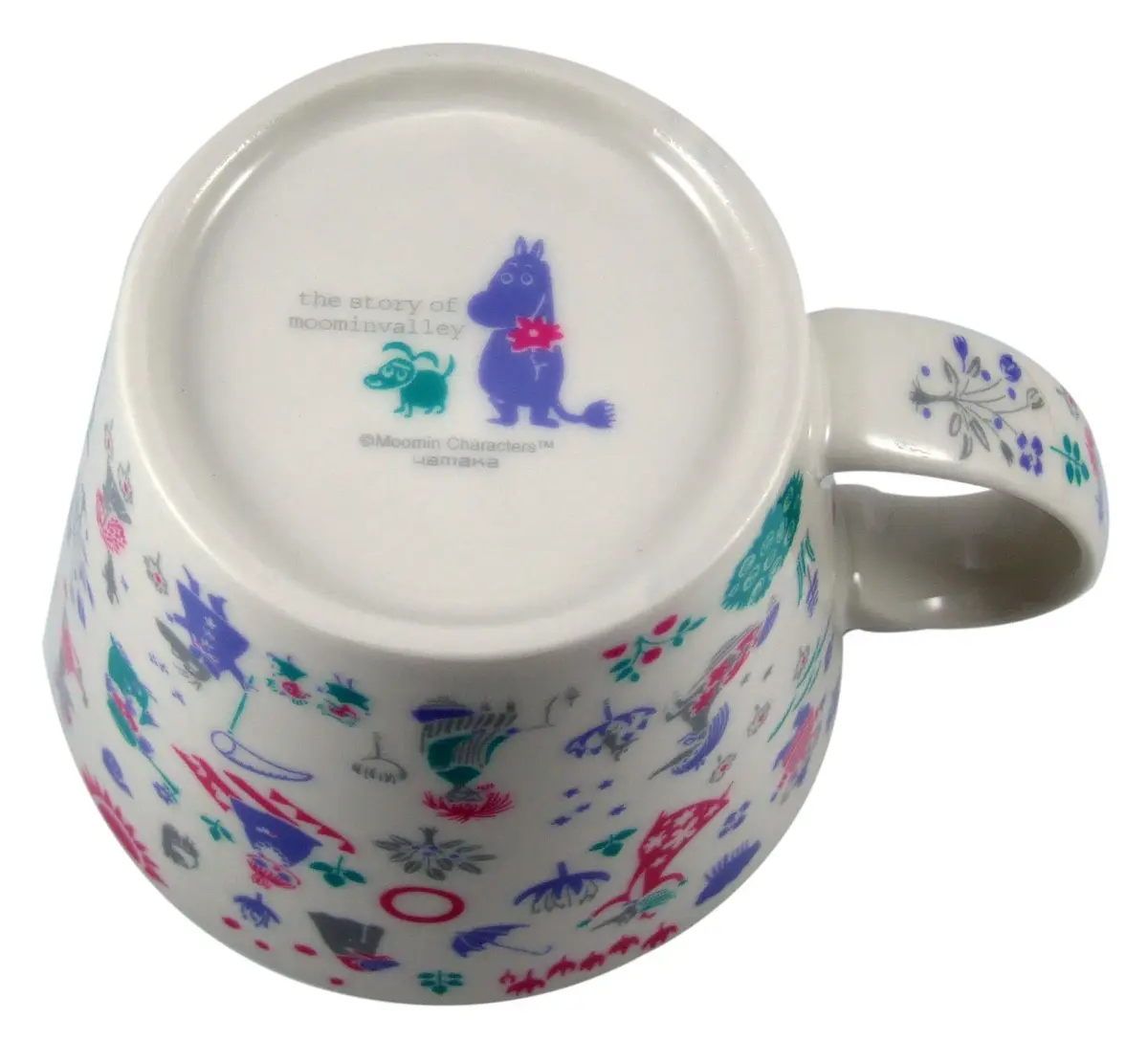 山加商店 MOOMIN MM324-36 Soup Mug | Microwavable Porcelain, 400ml, Scandinavian Design - view 8