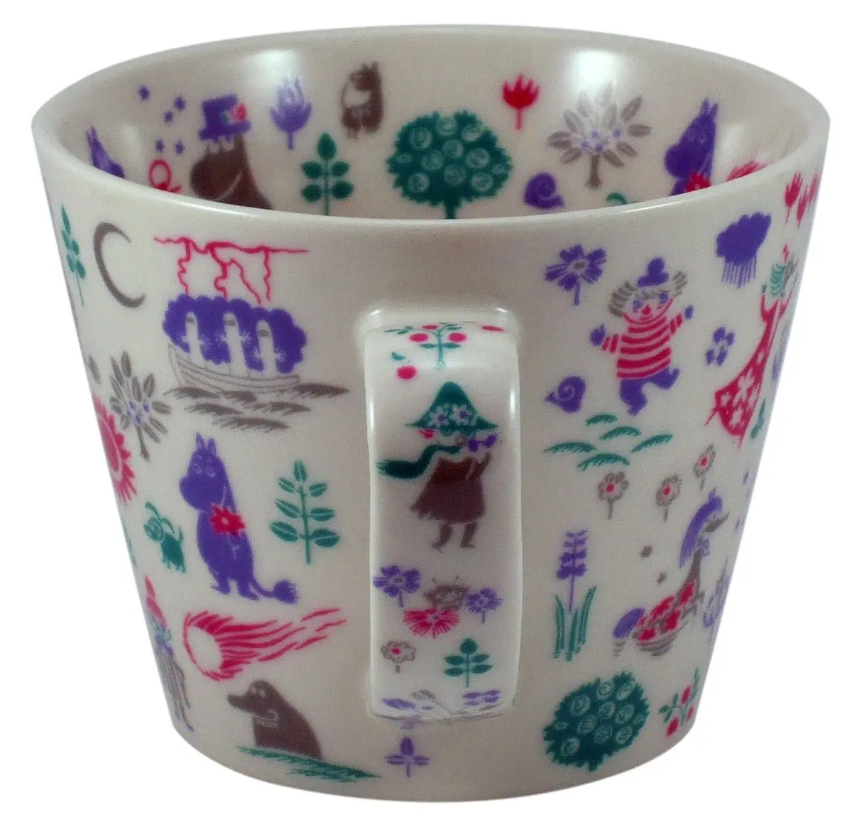 山加商店 MOOMIN MM324-36 Soup Mug | Microwavable Porcelain, 400ml, Scandinavian Design - view 4