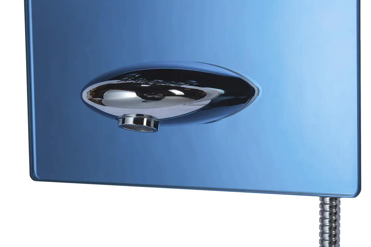Blue Ocean 52" Stainless Steel Shower Panel Tower System Rainfall Jets LED Display | Luxury Bathroom Fixture - view 6