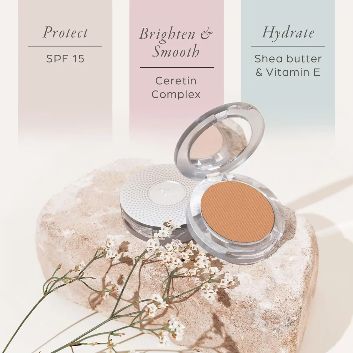 PÜR MINERALS 4-in-1 Pressed Mineral Powder Foundation SPF 15 | Medium Dark | All-in-One Makeup - view 4