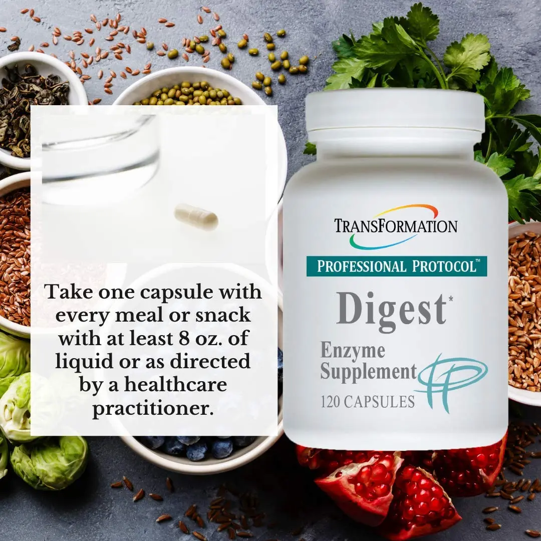 TRANSFORMATION Genesis of Good Health Enzyme - Digestive & Immune Support, 120 Capsules | Aids Lipid Digestion & Pancreas Performance - view 2