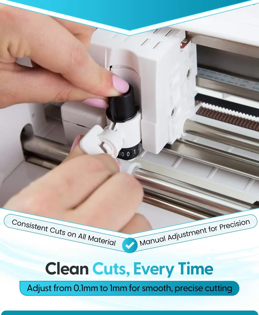 Silhouette America Replacement Silhouette Blade for Cameo, Portrait & Curio Cutting Machines | Precise Vinyl, Cardstock & Fabric Cuts - view 3