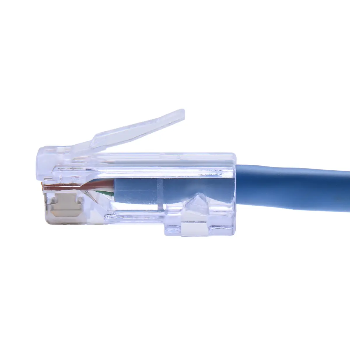 Platinum Tools EZ-RJ45 Cat6 Connector for Ethernet Cable Termination | 100 Pack, China - view 2