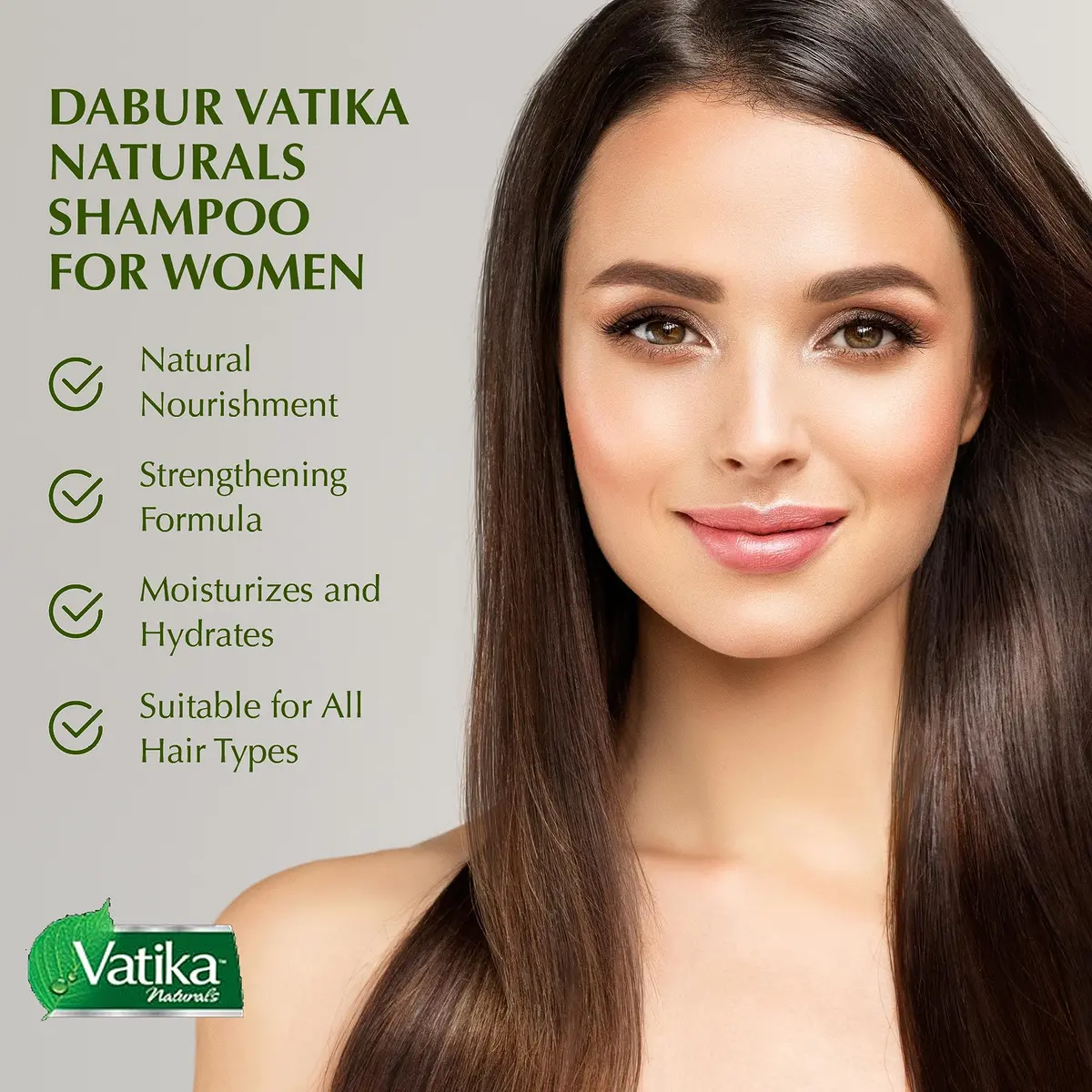Vatika Naturals Daily Shampoo – Moisturizing Hair Cleanser, 400ml | Herbal Nourishment for Dry Hair - view 6