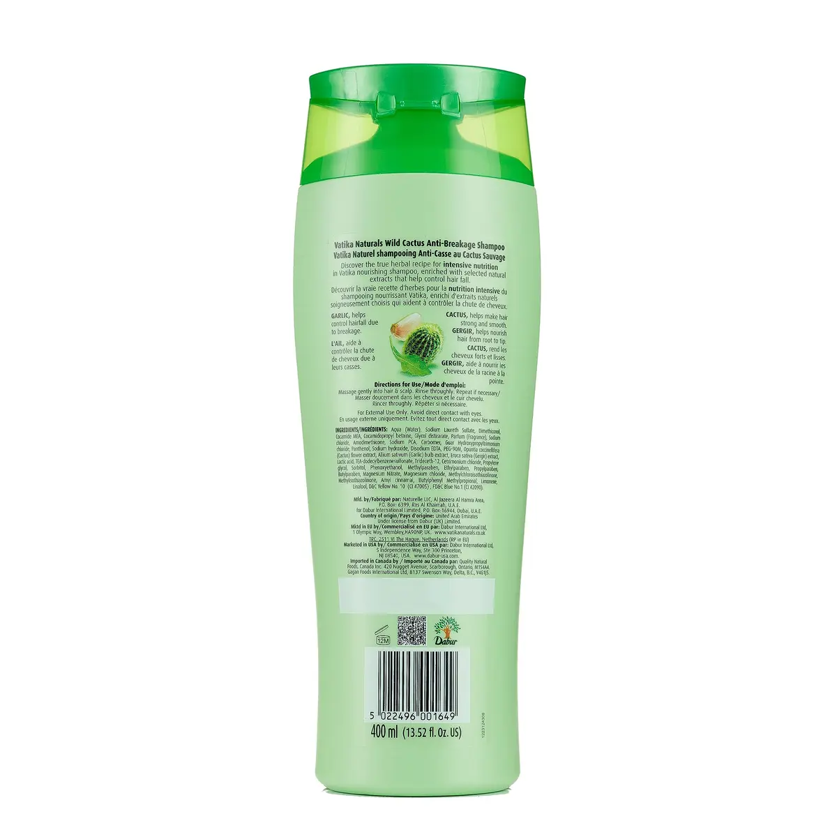 Vatika Naturals Daily Shampoo – Moisturizing Hair Cleanser, 400ml | Herbal Nourishment for Dry Hair - view 2
