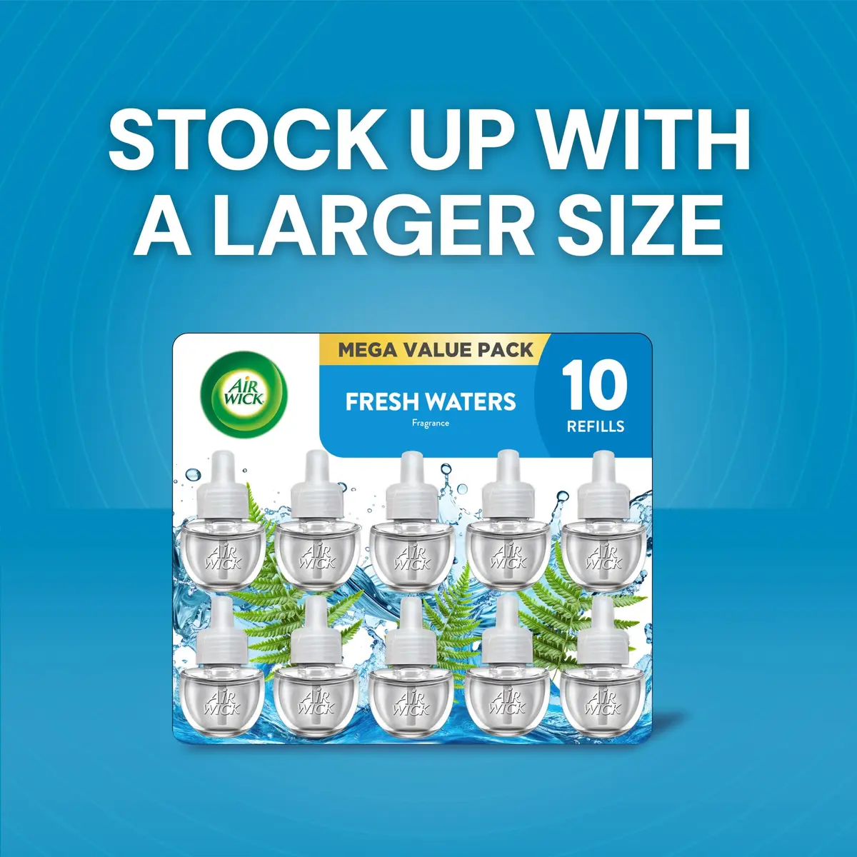 Air Wick Plug In Refills Fresh Waters Scented Oil 2ct | Infused with Essential Oils - view 7