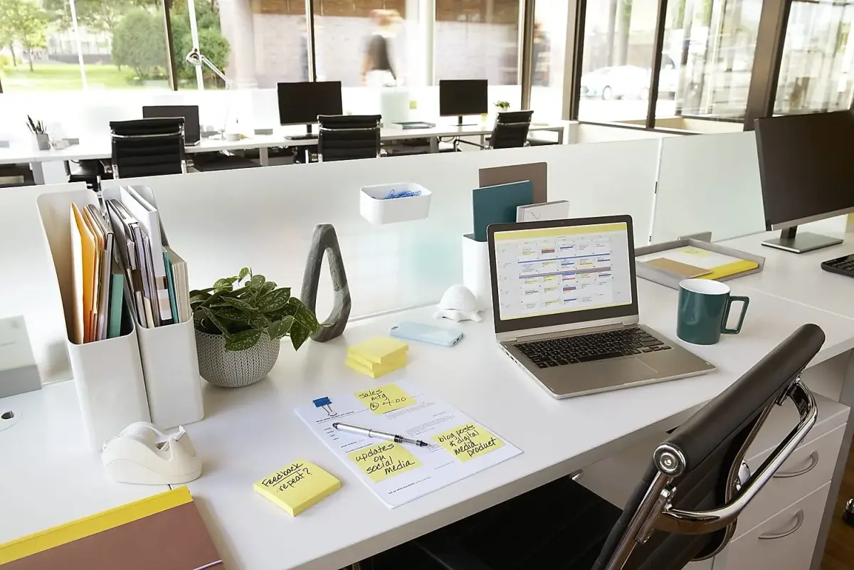 Post-it Notes 3 x 3 in Canary Yellow 18 Pads | Iconic Self-Stick Notes for Organization - view 2