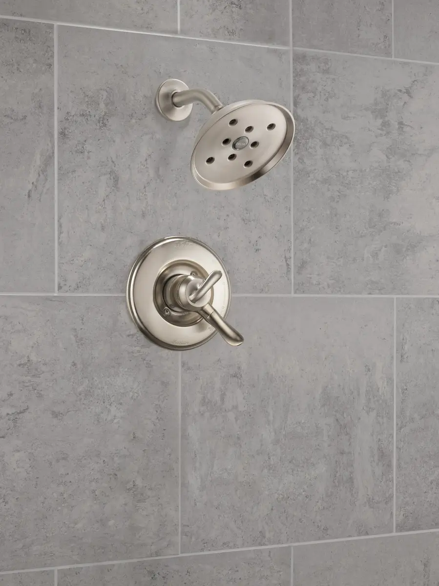 Delta Linden 17 Series Dual-Function Shower Trim Kit 6.50 x 7.00 x 6.50 inches | Brushed Nickel & Stainless - view 2