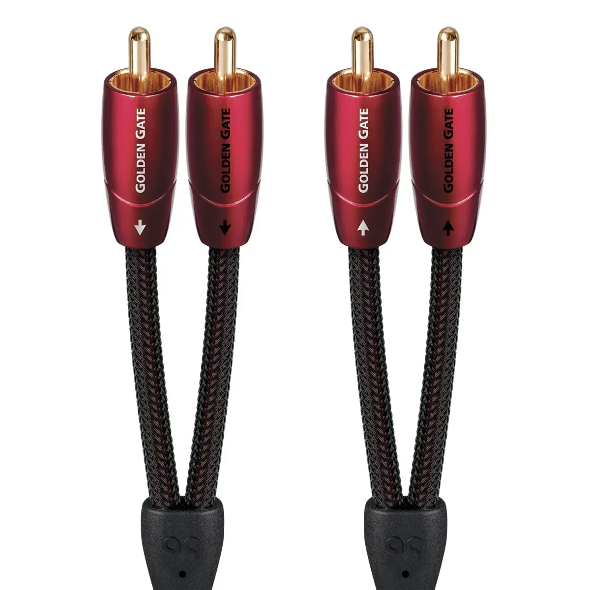AudioQuest Golden Gate RCA Audio Cable 2m (6 ft 7 in) | Premium Sound Transmission - main product image