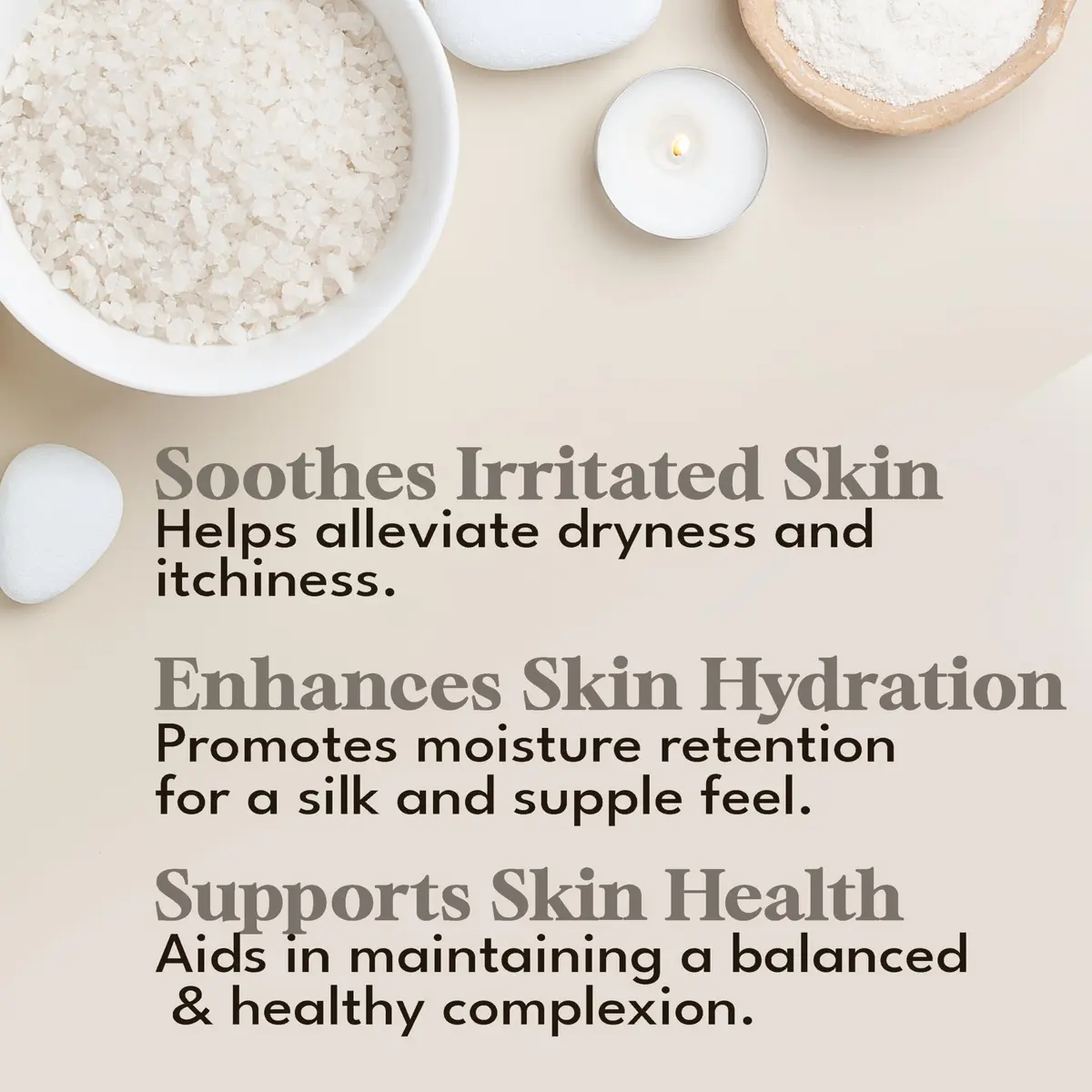 Dead Sea Warehouse Dead Sea Salts for Soaking 80 Ounce | Soothes Muscles & Skin Relief - view 2