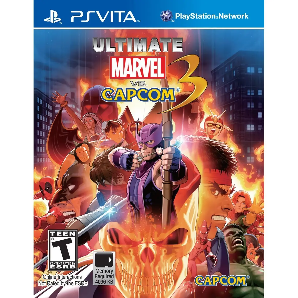 Capcom Ultimate Marvel vs Capcom 3 | 50 Fighters, Touch Controls, Spectator Mode, PS Vita (4.1 in x 0.5 in x 5.3 in) - main product image