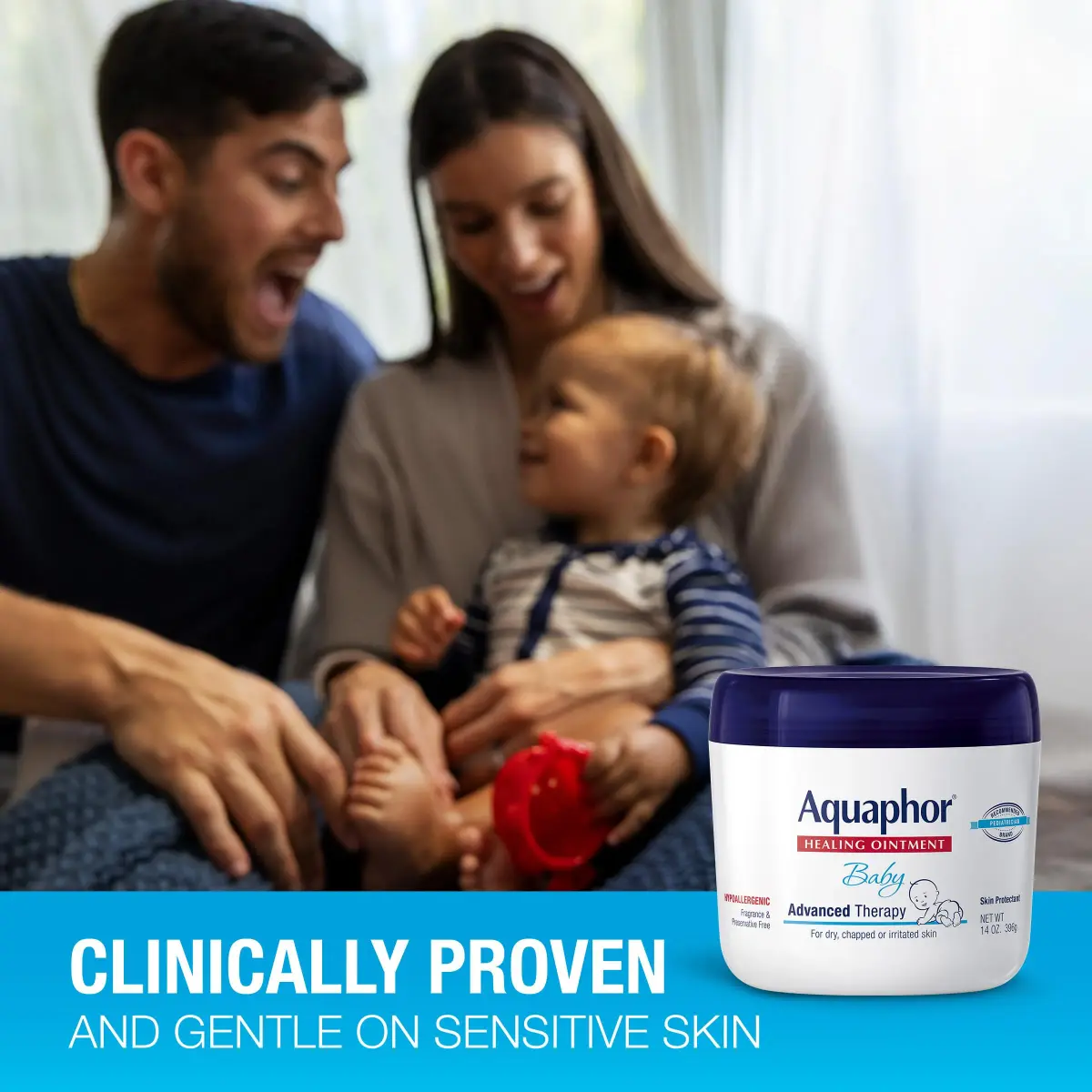 Aquaphor Baby Healing Ointment 400ml (14 OZ) | Dermatologist Tested Skin Protectant - view 4