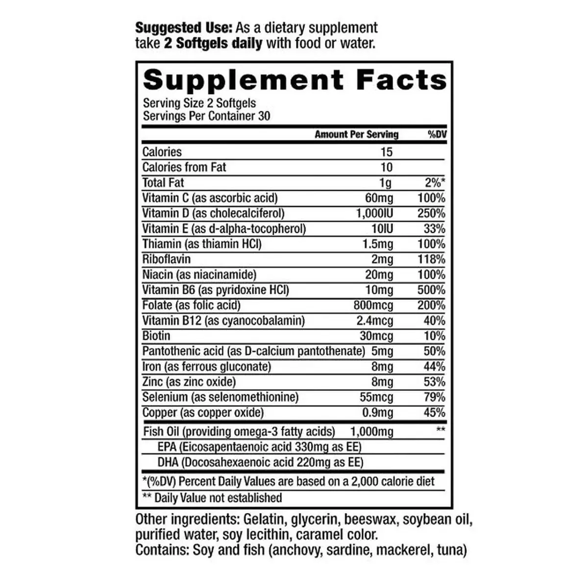 Nephroceuticals ProRenal+D with Omega-3 Fish Oil 180 Softgels - view 2